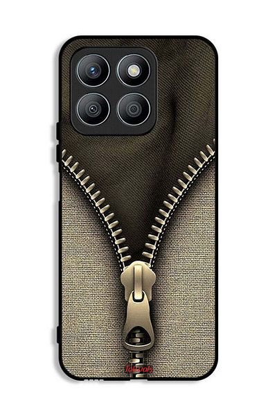 Tolwak Honor X8b Protective Case Cover Zip Pattern