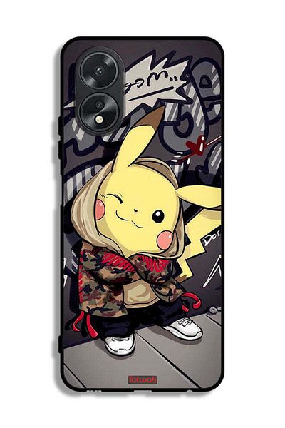 Tolwak Oppo A38 Protective Case Cover Pichku Art