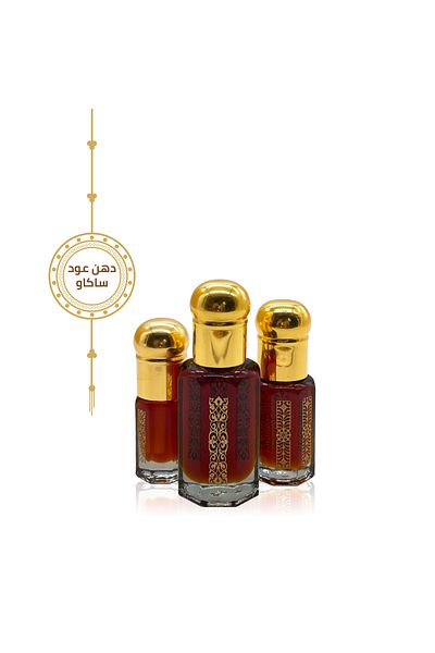 Alhadi For Oud And Saffaron Sakao Oud Oil