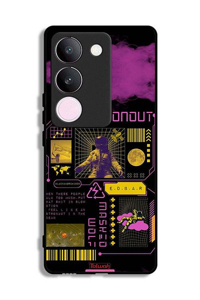 Tolwak vivo V29 Protective Case Cover Astronaut Sticker
