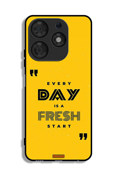 Tolwak Tecno Spark 10 Pro Protective Case Cover Every Day Is A Fresh Start
