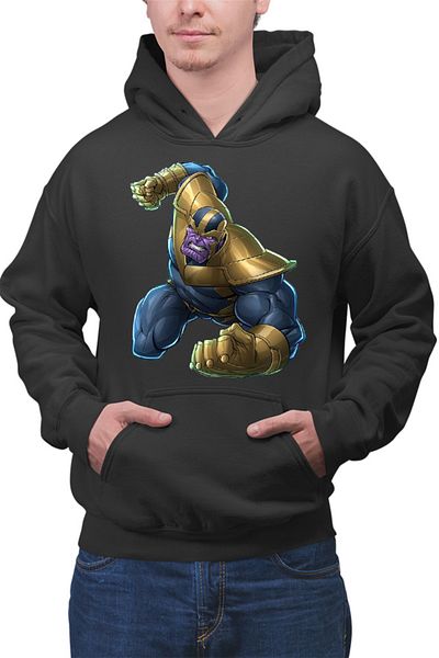 OEM Men's Hoodie Thanos Titan Planet Strongest Super
