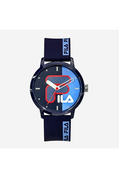Fila Adult Unisex Analog Watch, Blue 38-326-001, 42 mm