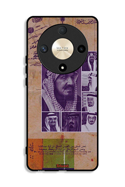 Tolwak Honor X9b Protective Case Cover Saudi Kings Vintage Photos