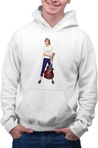 OEM Men's Hoodie Taylor Swift Guitar Musical Model Roles Popular