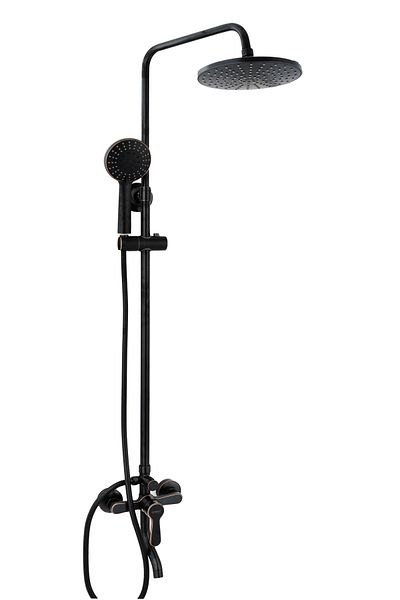 Trendy's TRENDY'S shower column, slim, with three functions, antique black