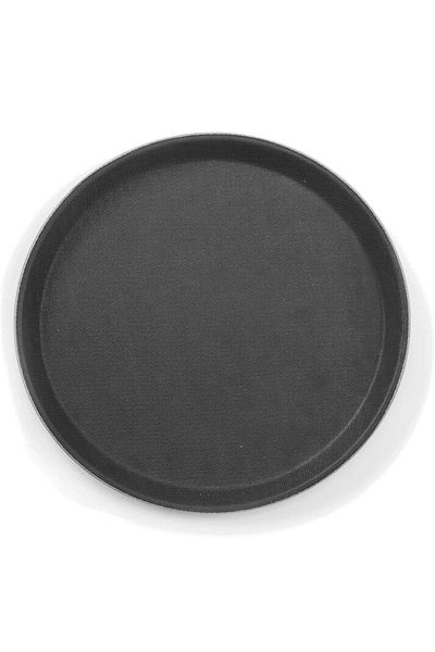 HENDI Tavă rotundă, antiderapantă, diametru 35 cm, neagră