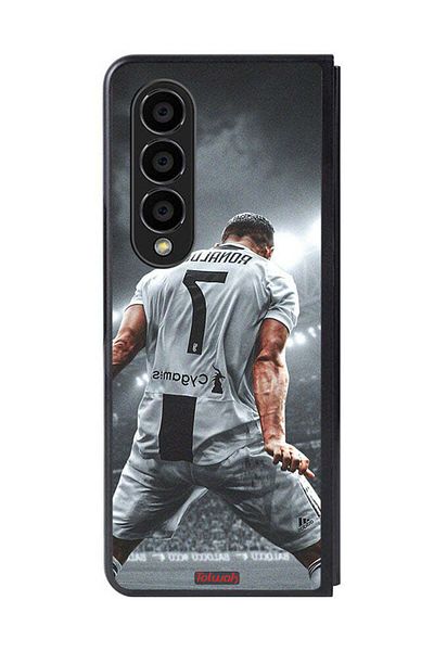 Tolwak Samsung Galaxy Z Fold 4 Protective Case Cover Cristiano Ronaldo Celebration