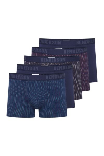 Henderson Pantaloni scurți boxer bărbătești (cu picior lung), set de 5 bucăți...