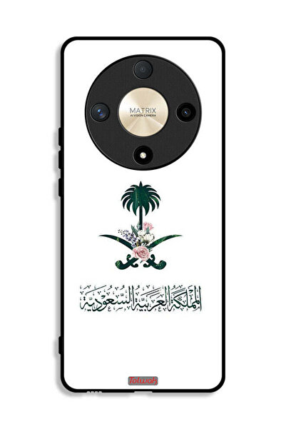 Tolwak Honor X9b Protective Case Cover Kingdom Of Saudi Arabia Sign Of Flowers