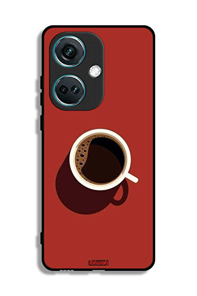 Tolwak غطاء حماية لهاتف OnePlus Nord CE3 - فن فنجان القهوة