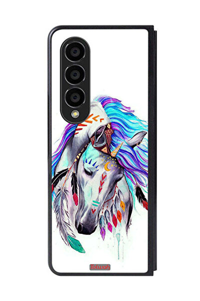 Tolwak غطاء حماية لهاتف سامسونج جالاكسي زد فولد 4 - حصان