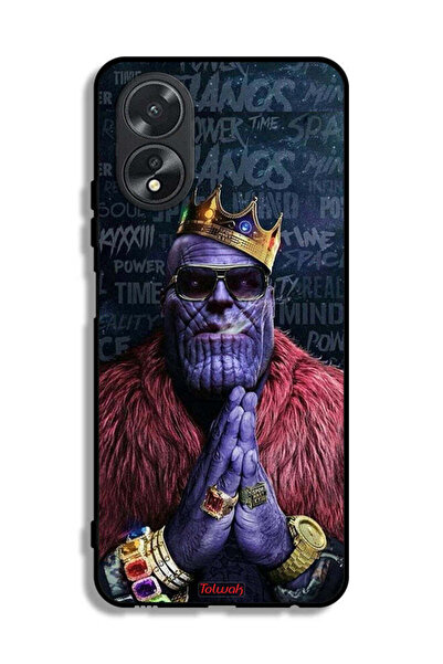 Tolwak غطاء حماية لهاتف Oppo A38 من Thanos Power