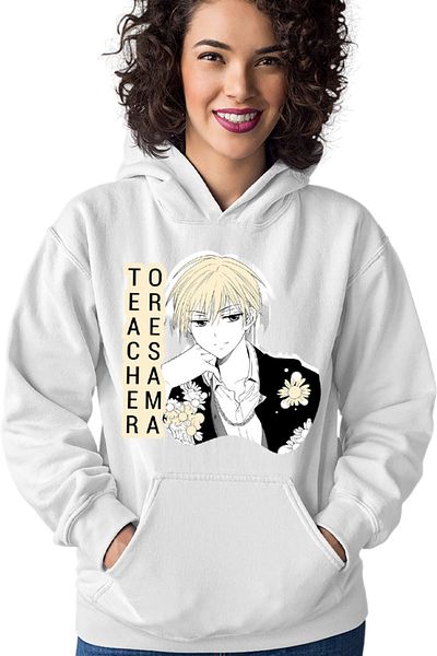 OEM Hanorac Femei Oresama Teacher Natsuo Manga Flowers Feminine