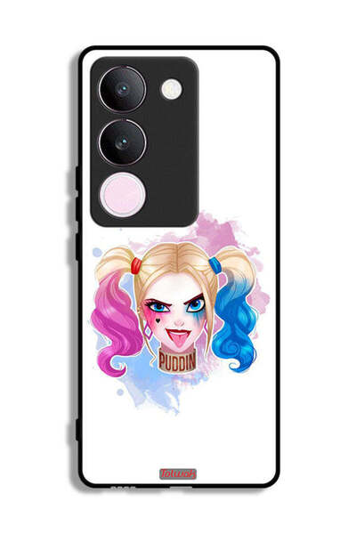 Tolwak غطاء حماية لهاتف vivo V29 برسومات هارلي كوين