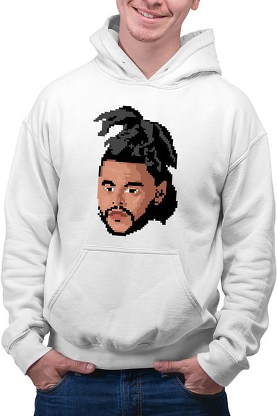 OEM Men's Hoodie The Weeknd Pixels Minecraft Game Abel Makkonen