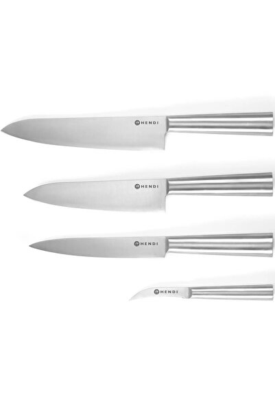 HENDI Set de 4 cuțite de bucătărie din oțel - 781029