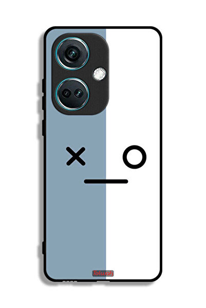 Tolwak غطاء حماية لهاتف OnePlus Nord CE3 بأيقونات الوجه