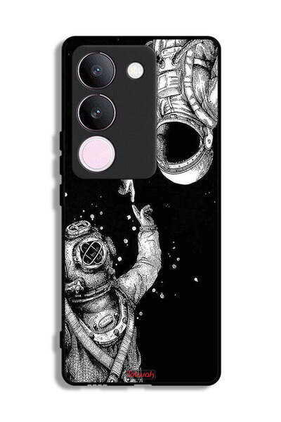 Tolwak غطاء حماية لهاتف vivo V29 بتصميم رواد فضاء