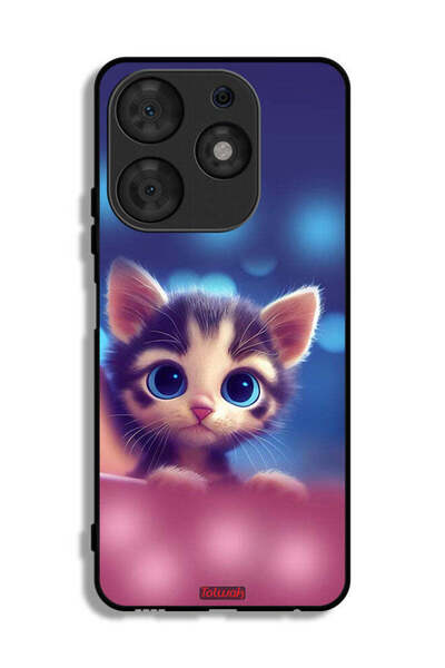 Tolwak غطاء حماية لهاتف تكنو سبارك 10 برو بتصميم قطة صغيرة