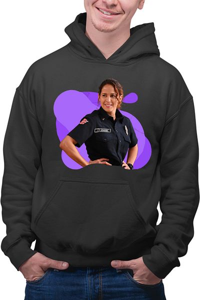 OEM Men's Hoodie Grey's Anatomy Lieutenant Herrera Drama Action