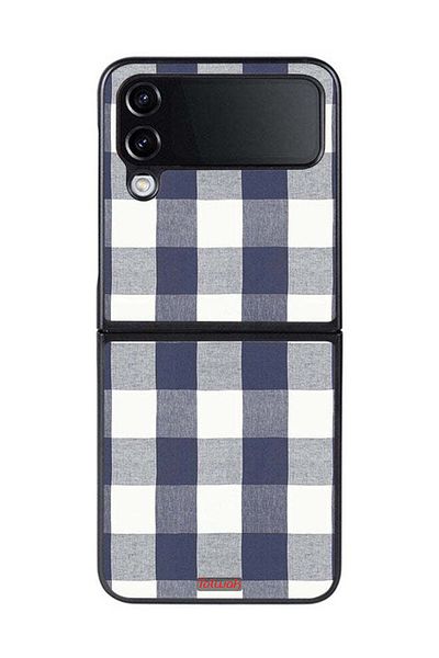 Tolwak Samsung Galaxy Z Flip 4 Protective Case Cover Cloth Pattern