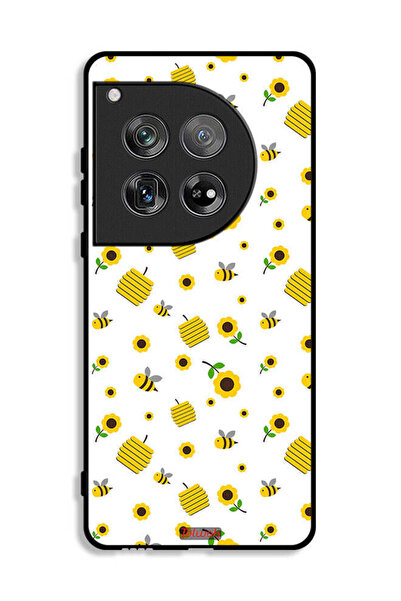 Tolwak غطاء حماية لهاتف OnePlus 12 برسومات عباد الشمس والنحل