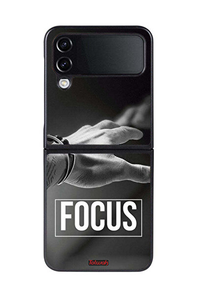 Tolwak غطاء حماية لهاتف Samsung Galaxy Z Flip 4 من Focus