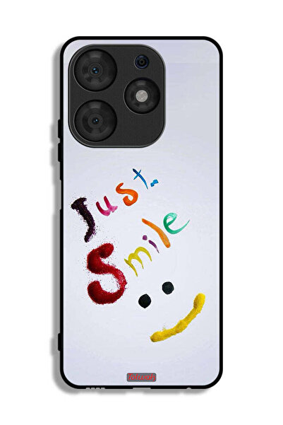 Tolwak Tecno Spark 10 Pro Protective Case Cover Just Smile