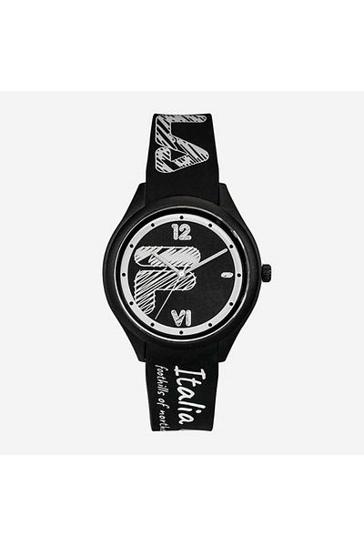 Fila Adult Unisex Analog Watch, Black 38-321-302, 44 mm