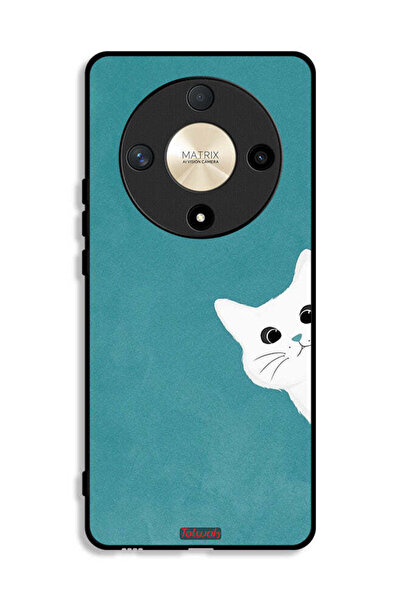 Tolwak Honor X9b Protective Case Cover Cat Appearing