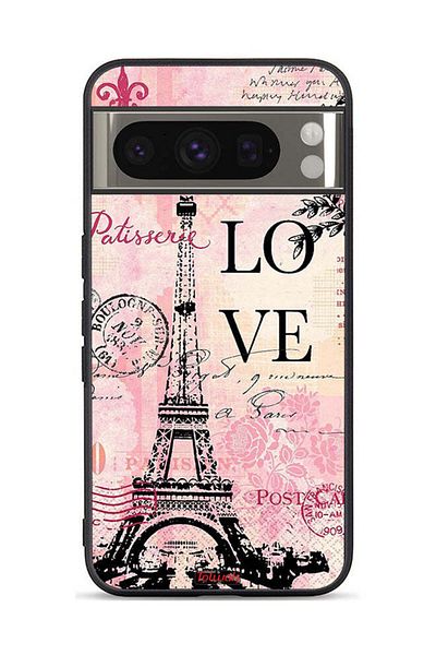 Tolwak Google Pixel 8 Pro Protective Case Cover Paris Love