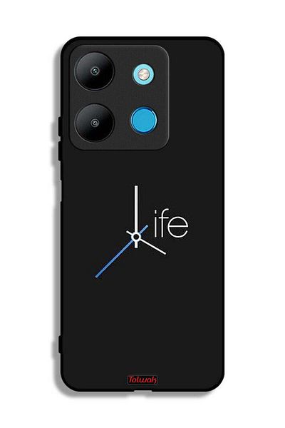 Tolwak Infinix Smart 7 Protective Case Cover Life Clock