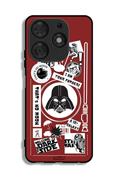 Tolwak Tecno Spark 10 Pro Protective Case Cover Welcome To The Dark Side Sticker