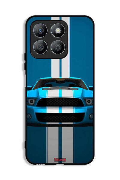 Tolwak غطاء حماية لهاتف Honor X8b - سيارة فنية تجريدية