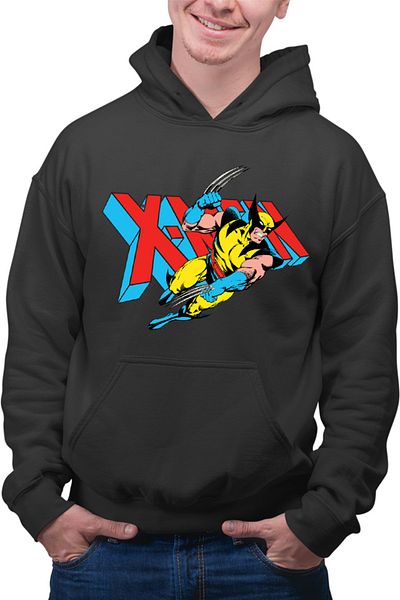 OEM Men's Hoodie X-men Logo Jump Master Mind Protect Civilians
