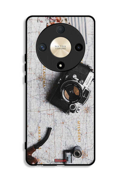 Tolwak Honor X9b Protective Case Cover Vintage Camera