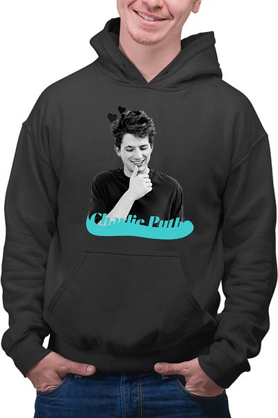 OEM Hanorac Barbati Charlie Puth Lovers Hearts Sky Cool Singer