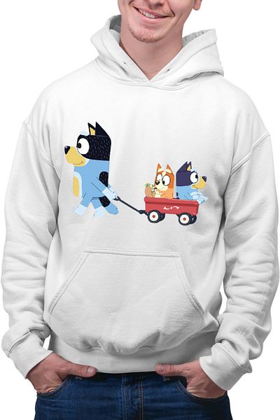 OEM Hanorac Barbati Bluey Dad Children Family Cartoon All Ages Games