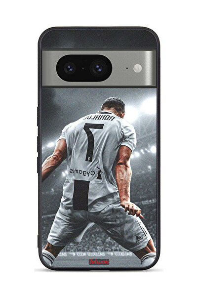 Tolwak غطاء حماية لهاتف Google Pixel 8 بتصميم احتفال كريستيانو رونالدو