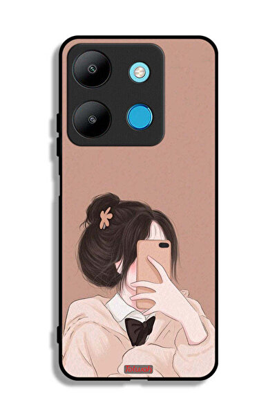 Tolwak غطاء حماية لهاتف Infinix Smart 7 لالتقاط صور سيلفي