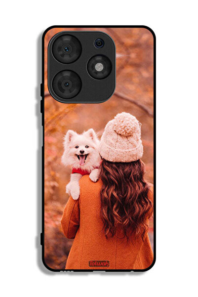 Tolwak غطاء حماية لهاتف تكنو سبارك 10 برو يحمل جروًا