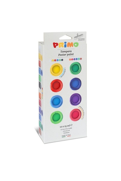 Primo Poster Boya 25 Ml x 12 Renk (MC-252TB12)