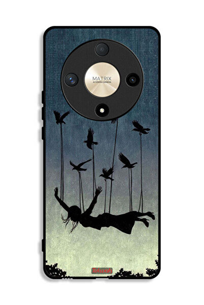 Tolwak Honor X9b Protective Case Cover Birds Holding Fallen Girl