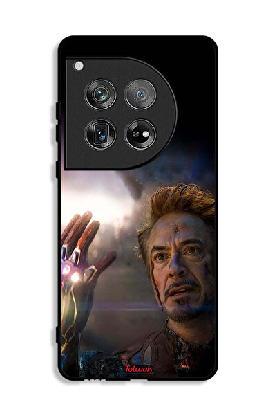 Tolwak غطاء حماية لهاتف OnePlus 12 - أنا الرجل الحديدي