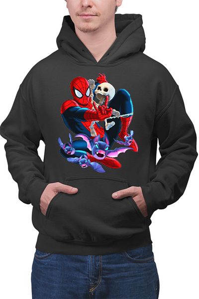 OEM Men's Hoodie Spiderman Clash of Clans Clash Royale Game