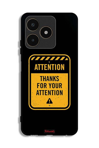 Tolwak Realme C53 Protective Case Cover Thanks For Attention