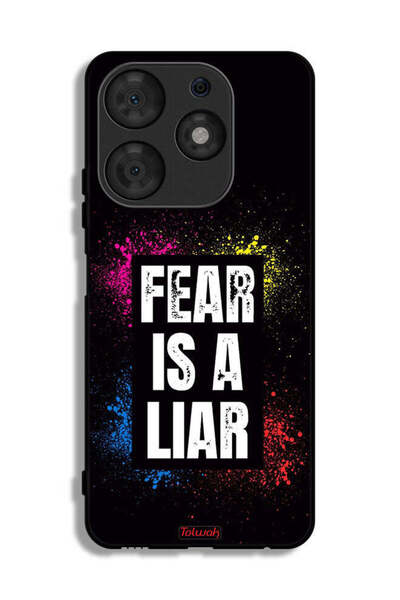 Tolwak غطاء حماية لهاتف تكنو سبارك 10 برو - الخوف كاذب