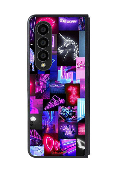 Tolwak غطاء حماية لهاتف سامسونج جالاكسي زد فولد 4 - رسوم متحركة