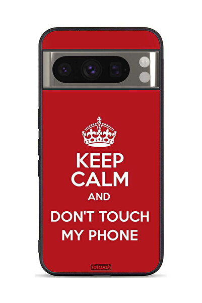 Tolwak Google Pixel 8 Pro Protective Case Cover Keep Calm And Don_T Touch My ...